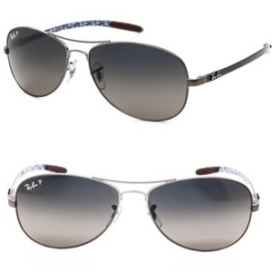 Ray-Ban Polarized, RB301 59 Carbon Fibre
